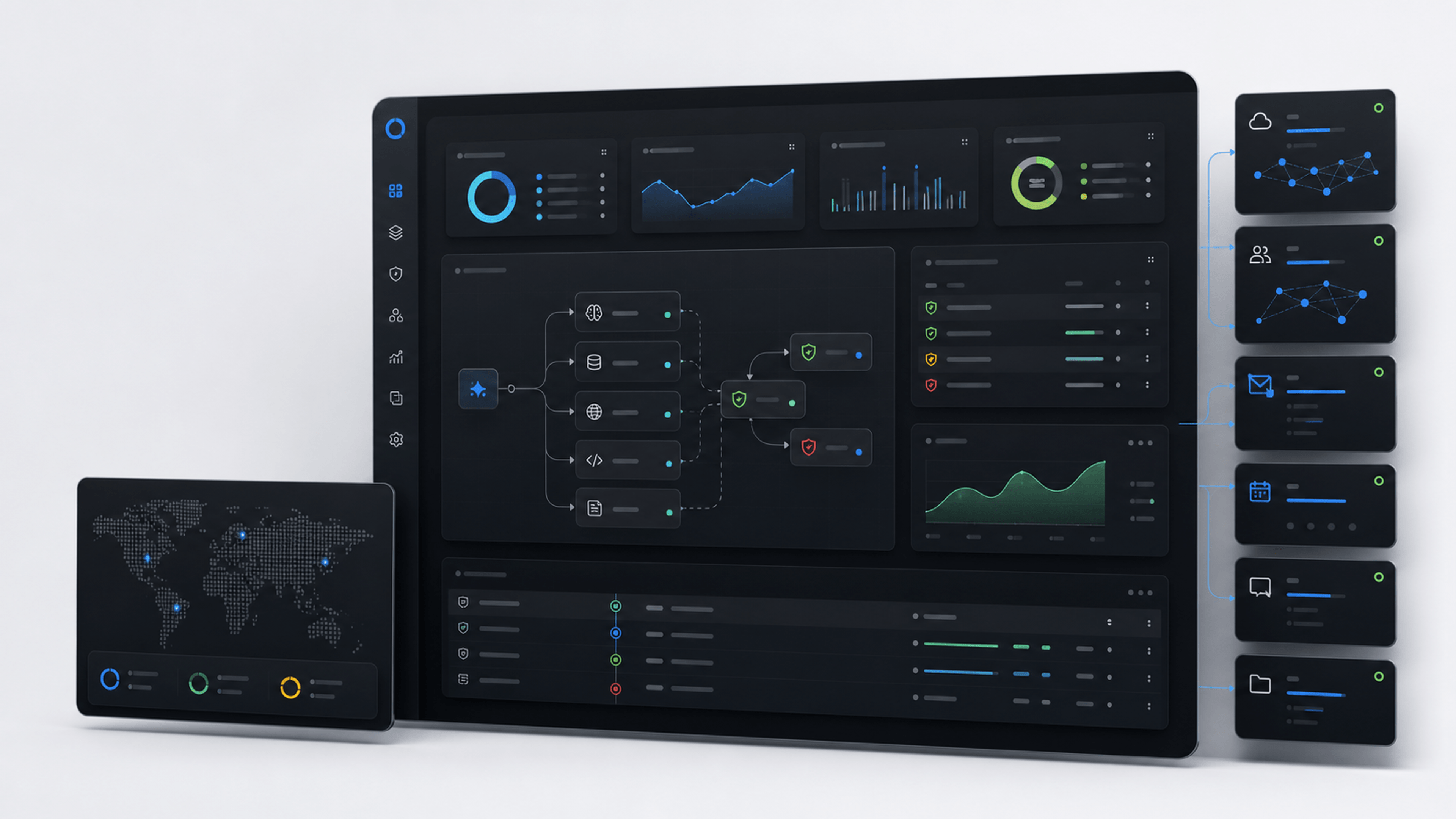 Lucnox Orbit enterprise AI agent control layer interface