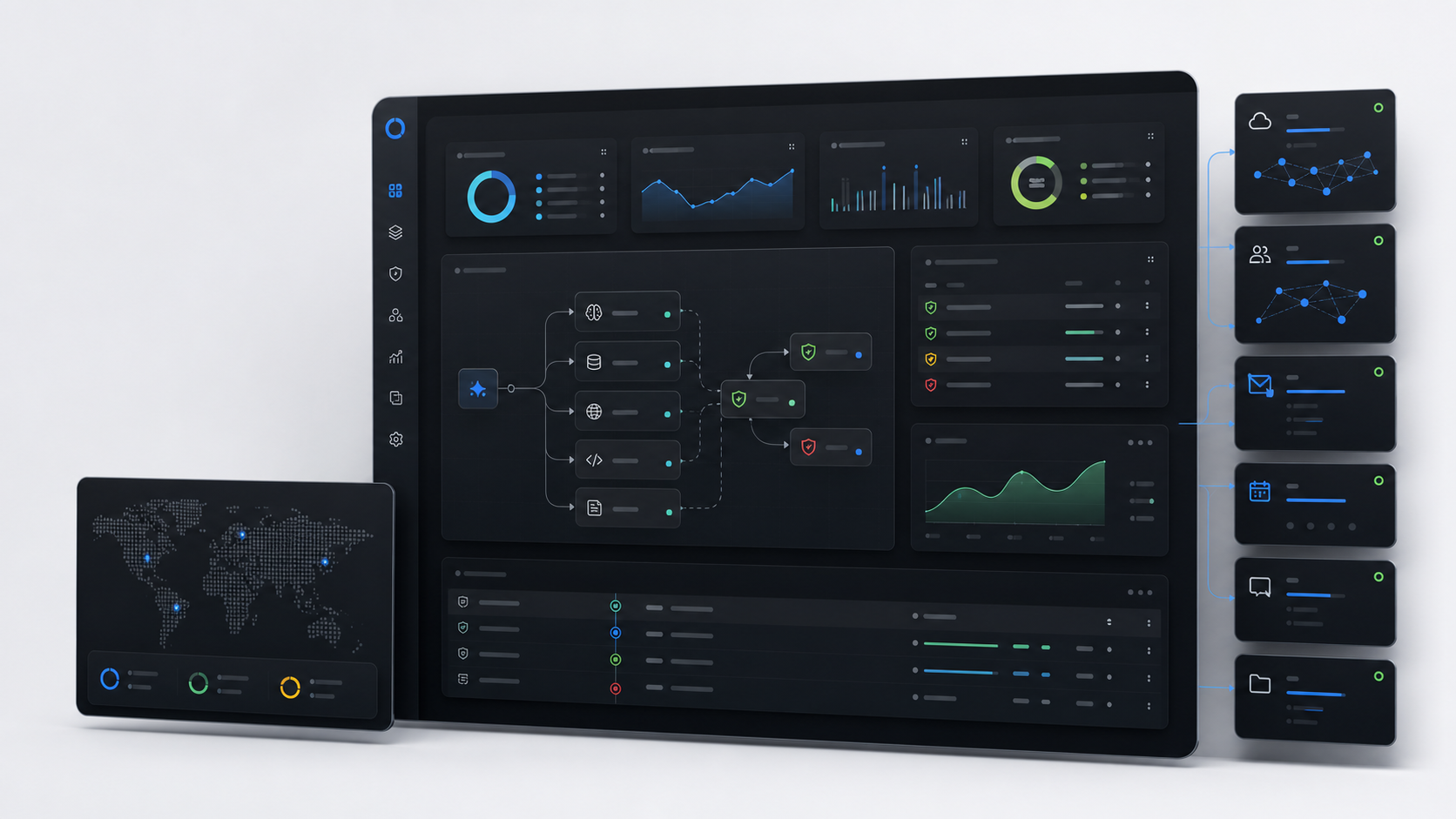 Lucnox Orbit enterprise AI agent control layer interface